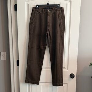 Abercrombie & Fitch Dark Brown Men's Denim Pants